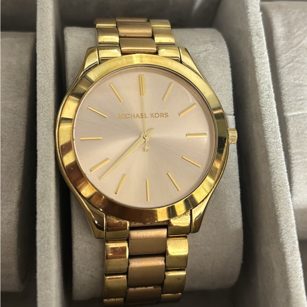 Gold men Michael Kors Watch